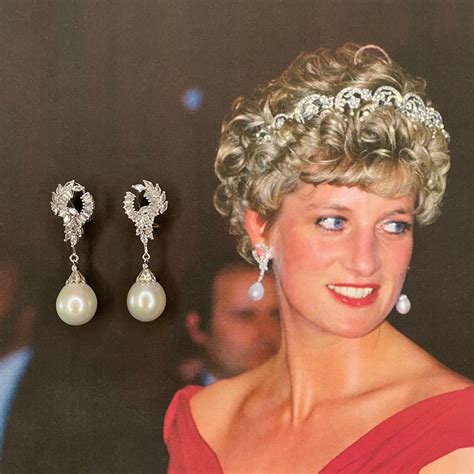 princess diana givenchy earrings|lady diana earrings.